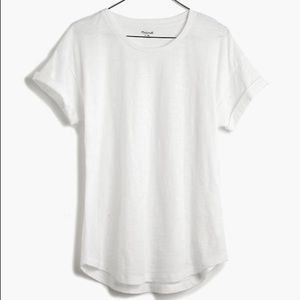 Madewell Whisper Cotton Tee Bright White 3X